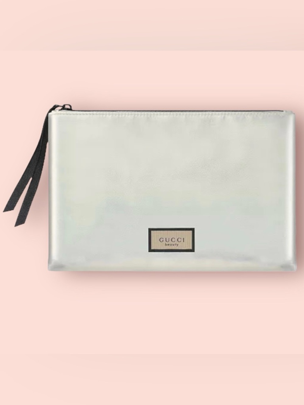 Pearlescent Gucci Beauty Cosmetic-Makeup Bag/Slip